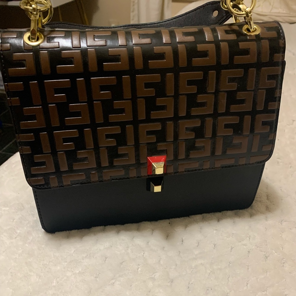 Brown & Black hangbag